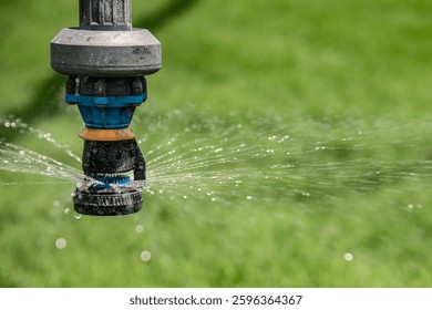 Subsurface drip irrigation system nozzle.