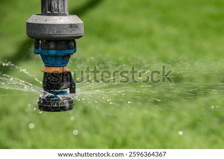 Subsurface drip irrigation system nozzle.