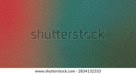 Subtle gradient texture transitions smoothly from red to greenish blue tones