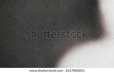 Subtle halftone texture overlay. Monochrome abstract splattered background.