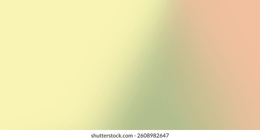 A subtle pastel gradient background transitioning from a soft green hue to a gentle peach tone.