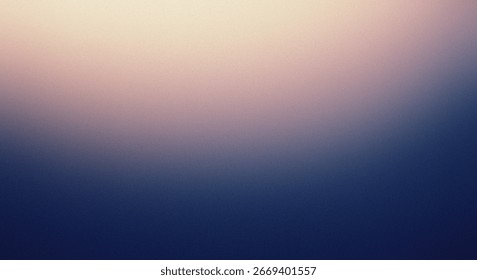 Subtle Peach to Deep Blue Gradient: Textured Background Image, Calm and Serene Mood, Versatile Design Element.
