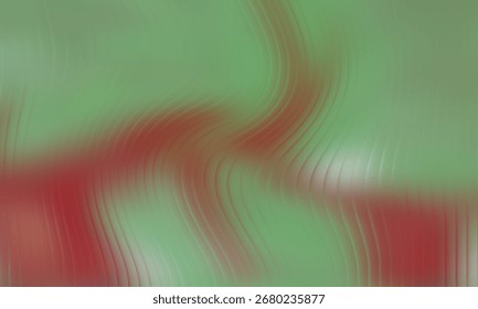 Subtle Wavy Gradient Texture in Green and Red Tones Perfect for Backgrounds and Creative Design Projects
