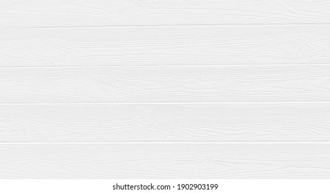 Subtle White Wood Texture Background Of Pine Grain. Cool Light Gray Natural Wooden Panel Texture Wallpaper.  White Wooden Table Top View.