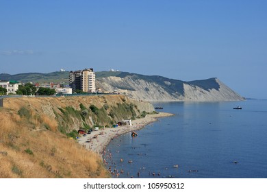 A Suburb Of The City Of Anapa, The City Beach, Krasnodar Territory, Russia