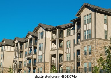 Suburban Apartment Building