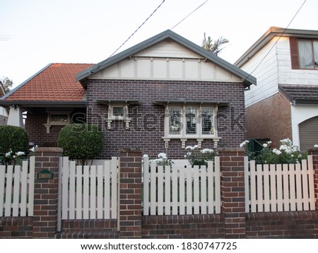 Similar – Image, Stock Photo Old house in the countryside. Hand-drawn black and white illustration