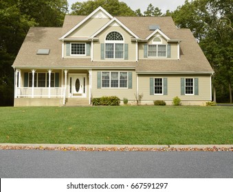 Suburban McMansion Home USA