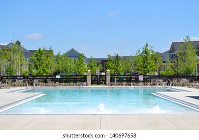 Suburban Neighborhood Community Pool