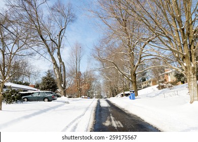 Suburban Winter - Maryland