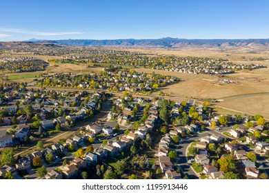 Suburbs And Surburban Sprawl In Small Town Colorado