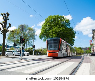 The Subway In Center Of Bergen City In Norway