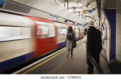 Subway Station In London, UK