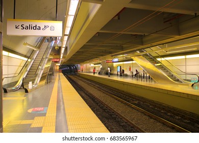 subway station perspective