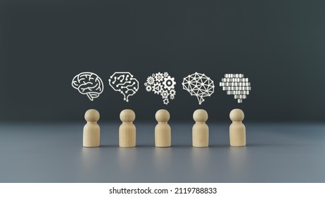 Success business team working idea or teamwork thinking together. Creative people or businessperson collaboration or coordination as colleague or co-worker in organization. Human relationship concept - Shutterstock ID 2119788833
