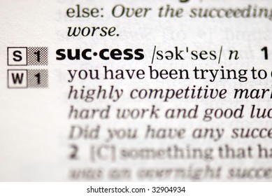 Success Definition In Close-up