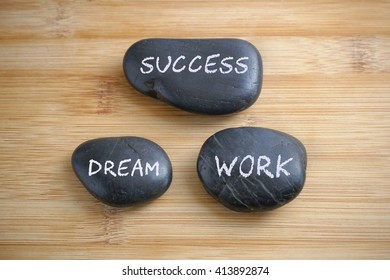 Success, Dream, Work, business conceptual - Shutterstock ID 413892874