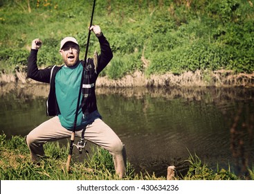 funny fisherman images, stock photos & vectors shutterstock