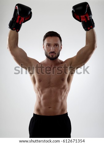 Successful boxer