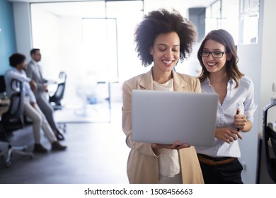 Successful business group of people at work in office - Shutterstock ID 1508456663
