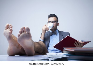 Male Boss Feet