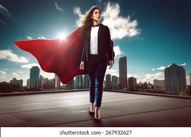 Successful Super Woman