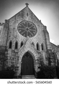 Such beautiful architectural elements and stonework in Grace Episcopal Church in Galveston Texas.