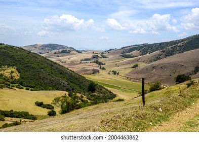 The Suesca Valley In Colombia.  A Region Affected By The Uncontrolled Deforestation