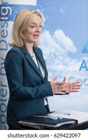 SUFFOLK UK 11/07/16  - Elizabeth Truss Secretary Of State