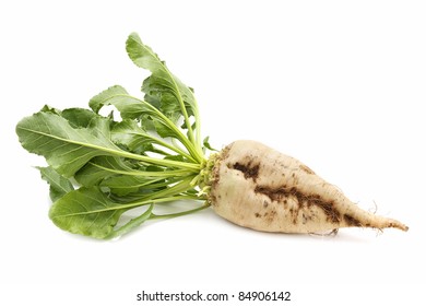 Sugar Beet On White Background