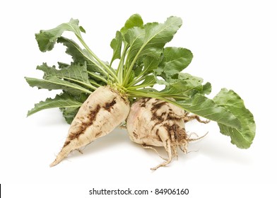 Sugar Beet On White Background