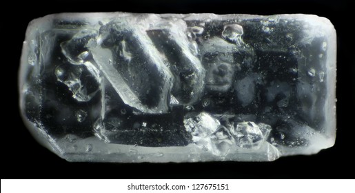 Sugar Crystals In Microscope