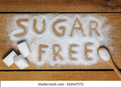 A Sugar Free Word With Background - Food