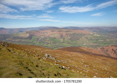 Sugar Loaf Mountain, Monmouthshire, Wales, UK