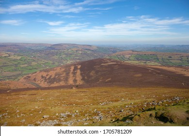 Sugar Loaf Mountain, Monmouthshire, Wales, UK