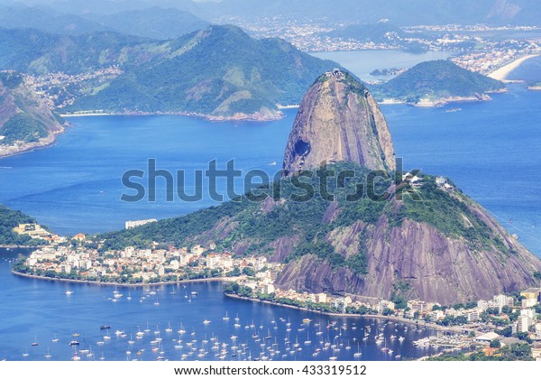 Sugar Loaf\
Mountain in Rio de Janeiro,\
Brazil.