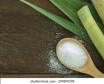 Sugar produced from sugar cane. Agriculture Industry concept