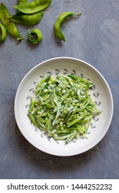 Sugar Snap Peas Salad With Buttermilk Dressing