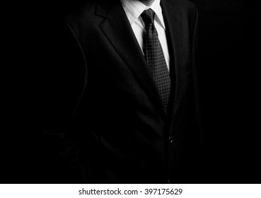 in suit