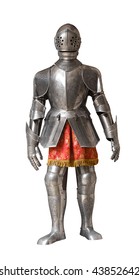 Suit Of Knight Armour Isolated With Clipping Path