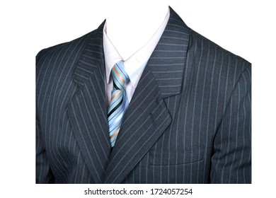 Suit Without Head On White Background Stock Photo 1724057254 | Shutterstock