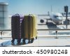 suitcase airport