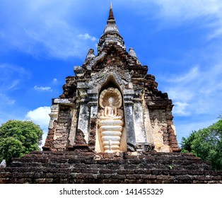 Sukhothai historical park, the old town of Thailand in 800 year ago - Shutterstock ID 141455329