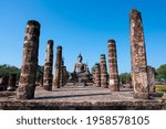 Sukhothai Historical Park in Sukhothai province, Thailand (Publie Domain.)