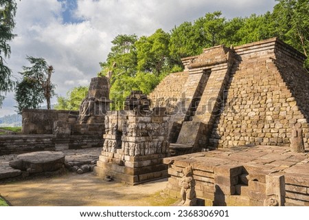 Sukuh Temple, Java, Indonesia, HDR Image