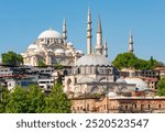 Suleymaniye and Rustem Pasha mosques in Istanbul, Turkey