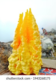 Sulfur Rock Is The Main Commodity For Mining And For Sale By Miners