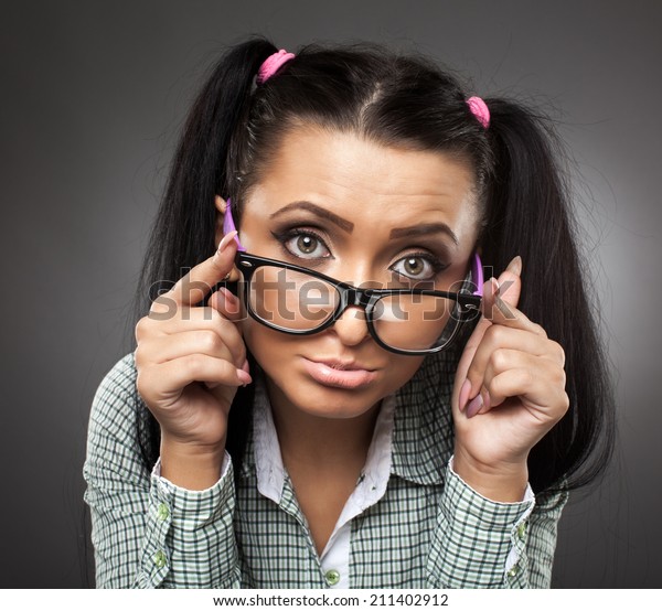 female nerd glasses