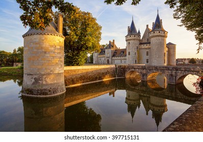 Sully-sur-loire. France. Chateau Of The Loire Valley.