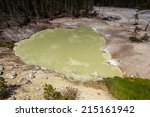 Sulphur Caldron, Yellowstone National Park, Wyoming, USA